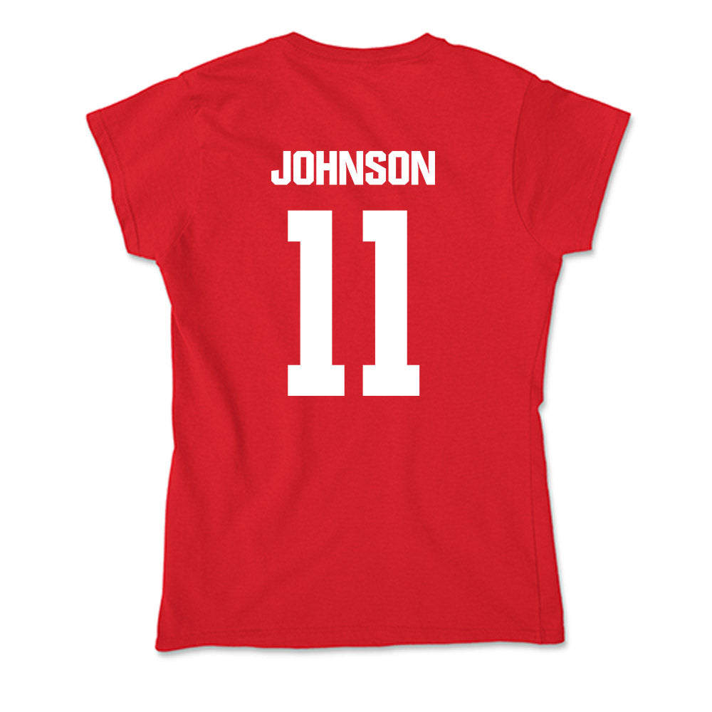 Jax State - NCAA Football : Deondre Johnson - Soft Style Women’s T-Shirt-1