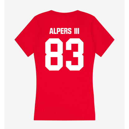 Jax State - NCAA Football : David Alpers III - Women's V-Neck T-Shirt-1