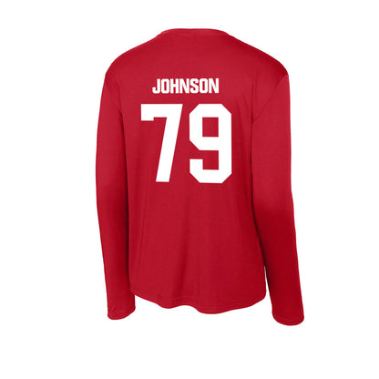 Jax State - NCAA Football : Lance Johnson - Activewear Long Sleeve T-Shirt-1
