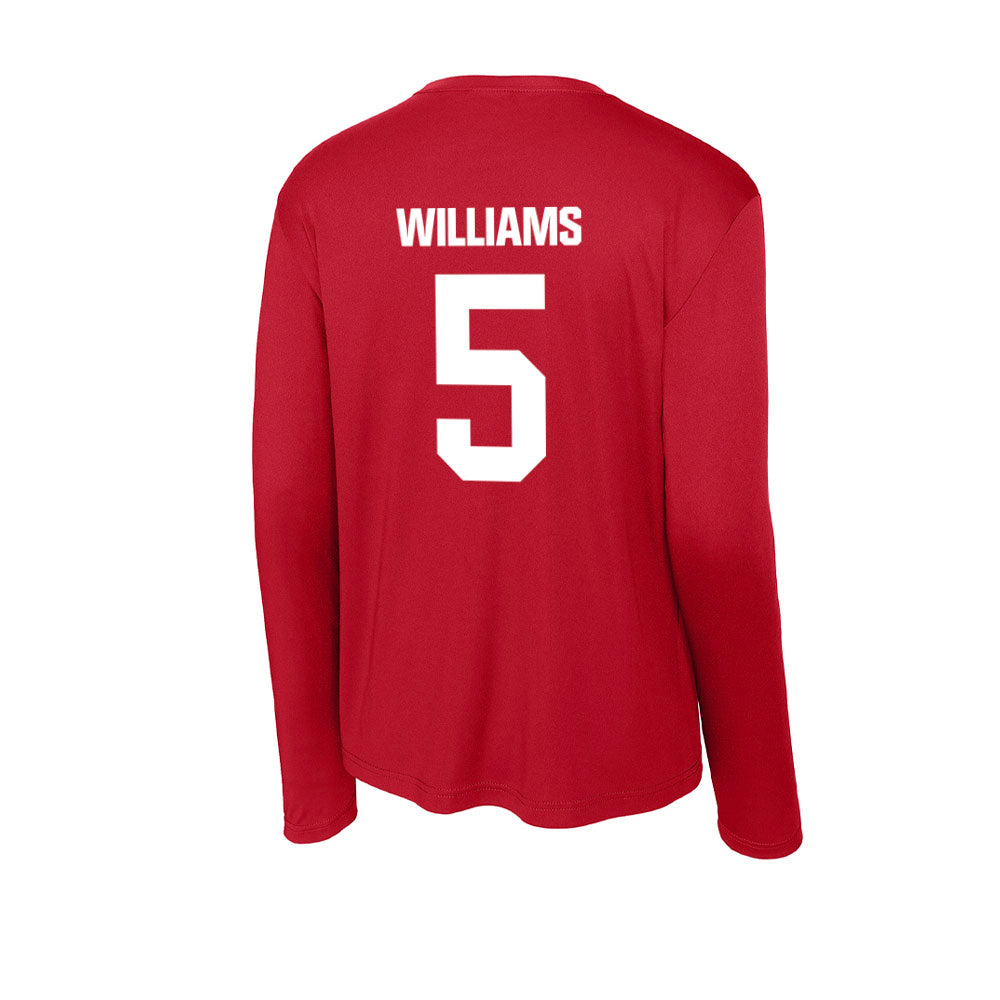 Jax State - NCAA Baseball : Luke Williams - Activewear Long Sleeve T-Shirt-1