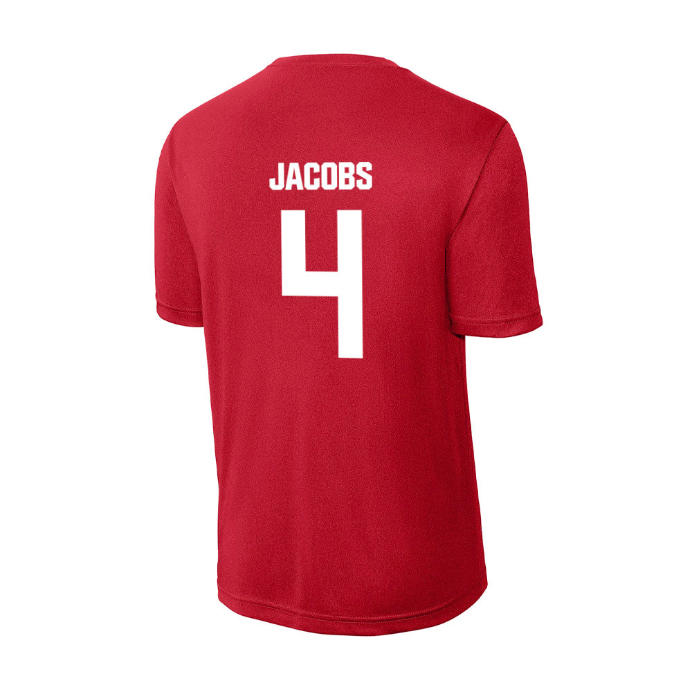 Jax State - NCAA Women's Soccer : Amelia Jacobs - Activewear T-Shirt-1