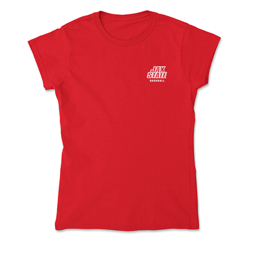 Jax State - NCAA Baseball : Cooper Antalek - Soft Style Women’s T-Shirt-0