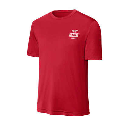 Jax State - NCAA Women's Soccer : Amelia Jacobs - Activewear T-Shirt-0