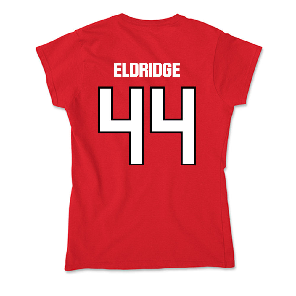 WSSU - NCAA Football : Davion Eldridge - Soft Style Women’s T-Shirt-1