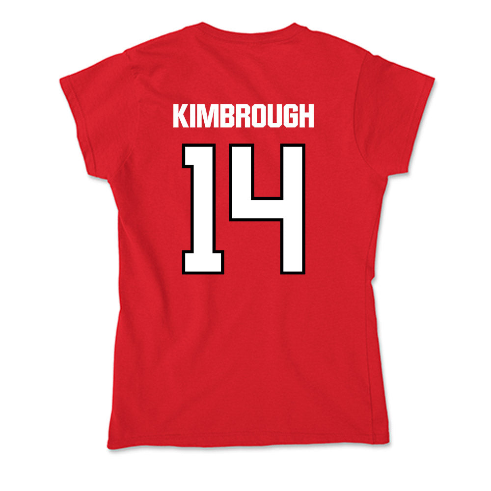 WSSU - NCAA Football : Isaiah Kimbrough - Soft Style Women’s T-Shirt-1