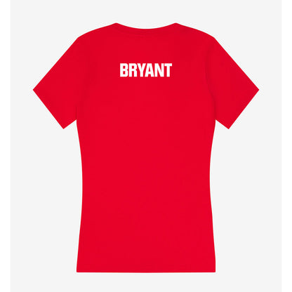 WSSU - NCAA Women's Track & Field : Elicia Bryant - Women's V-Neck T-Shirt-1