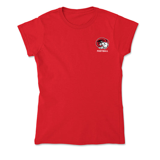 WSSU - NCAA Football : Rashaad McCollum - Soft Style Women’s T-Shirt-0