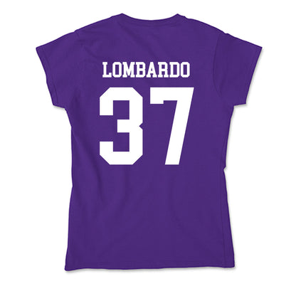 Evansville - NCAA Baseball : Trenton Lombardo - Soft Style Women’s T-Shirt-1