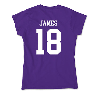 Evansville - NCAA Baseball : RJ James - Soft Style Women’s T-Shirt-1