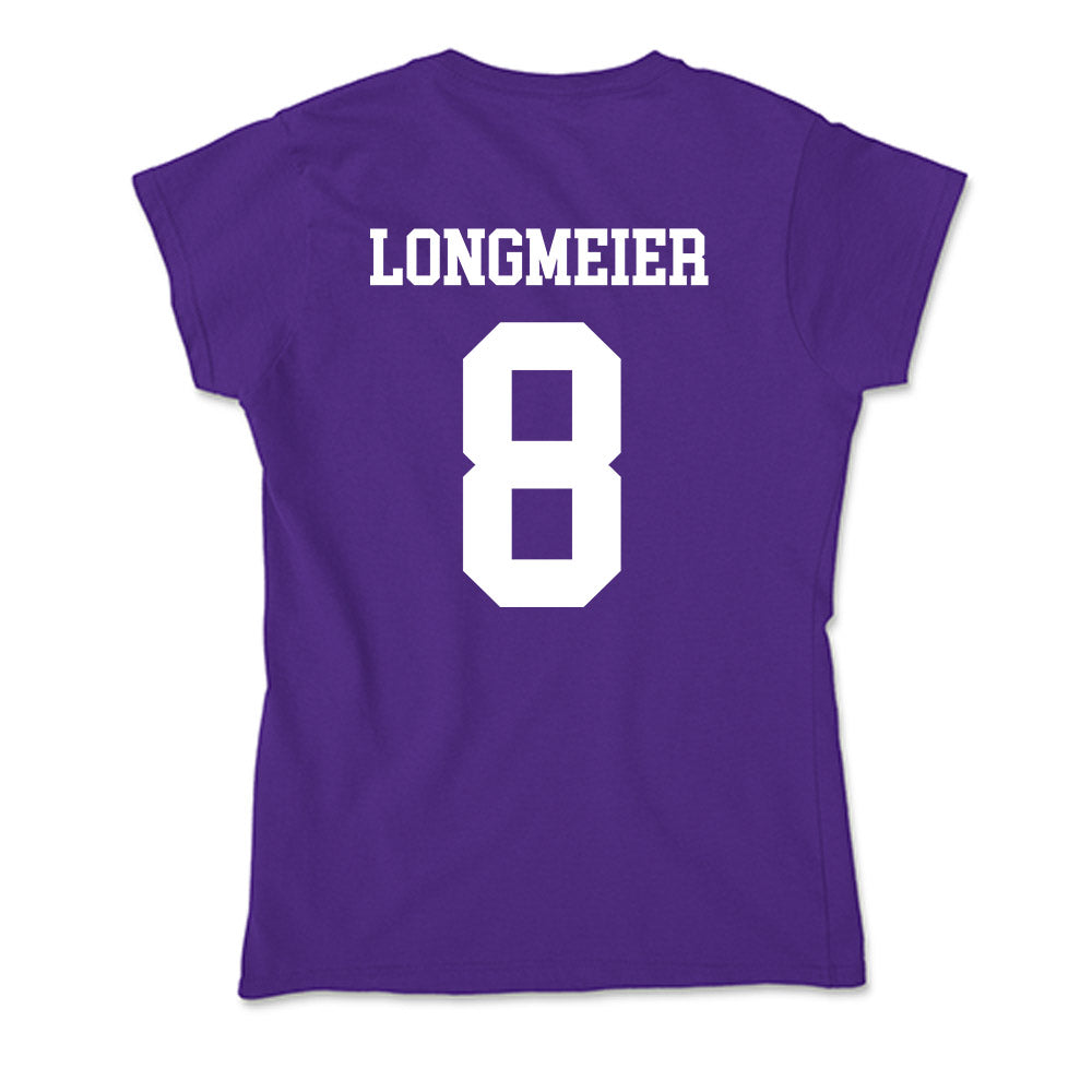 Evansville - NCAA Baseball : Charlie Longmeier - Soft Style Women’s T-Shirt-1