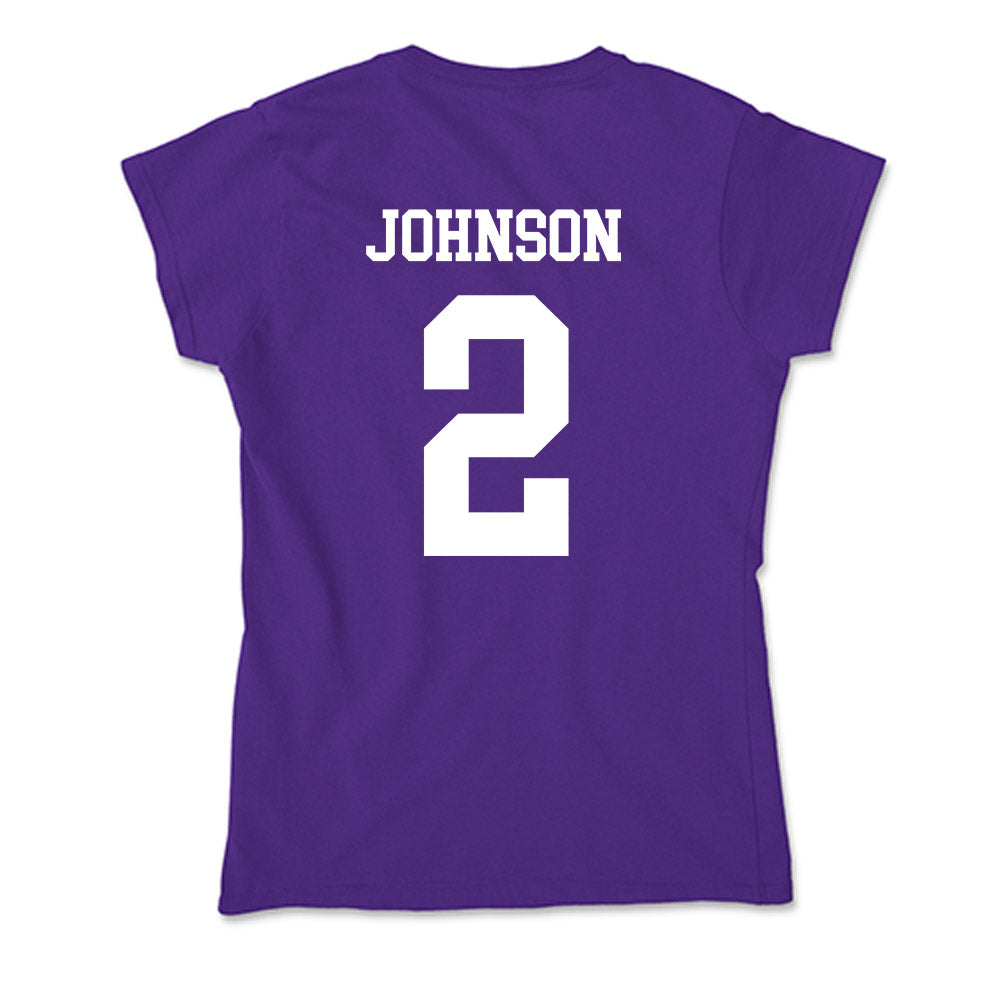 Evansville - NCAA Women's Soccer : Taylor Johnson - Soft Style Women’s T-Shirt-1