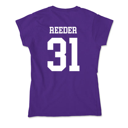 Evansville - NCAA Baseball : Reagan Reeder - Soft Style Women’s T-Shirt-1