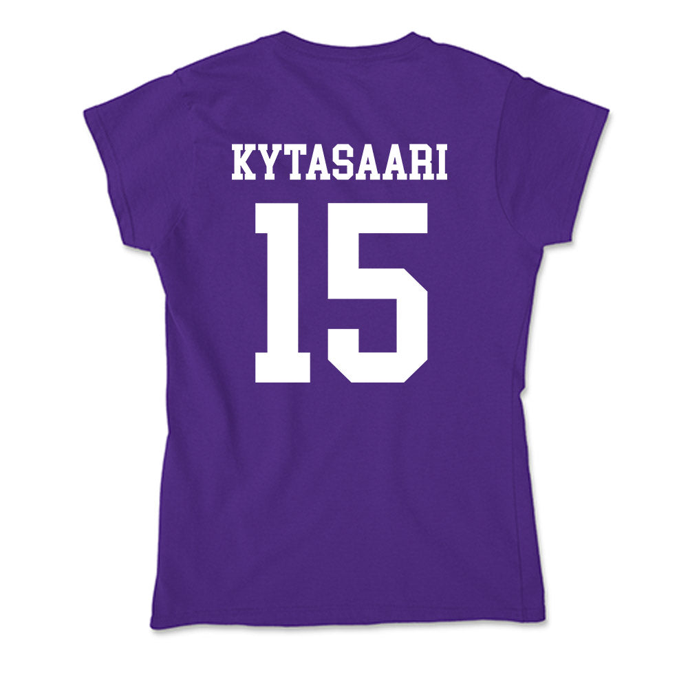 Evansville - NCAA Women's Soccer : Lily Kytasaari - Soft Style Women’s T-Shirt-1