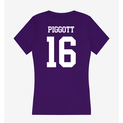 Evansville - NCAA Softball : Eliza Piggott - Women's V-Neck T-Shirt-1