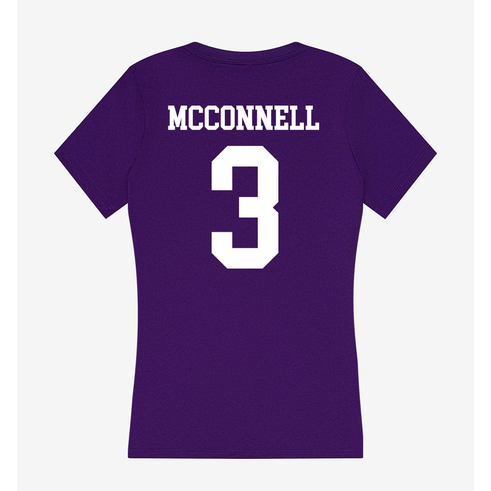 Evansville - NCAA Baseball : Drew McConnell - Women's V-Neck T-Shirt-1