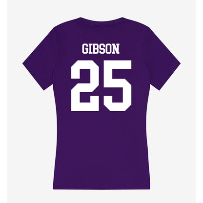 Evansville - NCAA Softball : Tessa Gibson - Women's V-Neck T-Shirt-1