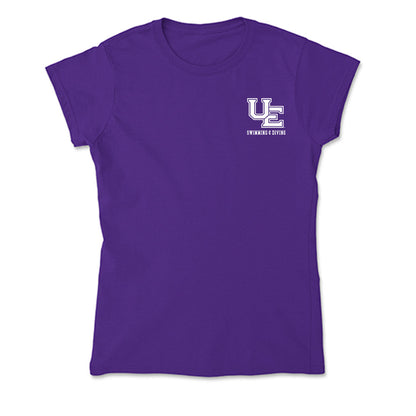 Evansville - NCAA Women's Swimming & Diving : Jaley Hamilton - Soft Style Women’s T-Shirt-0
