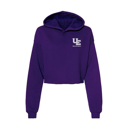 Evansville - NCAA Women's Volleyball : McKenzie Laubach - Women's Crop Fleece Hoodie-0