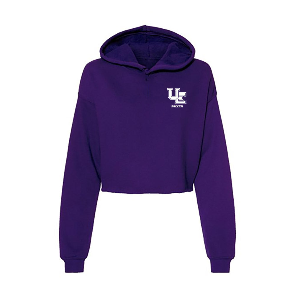 Evansville - NCAA Women's Soccer : Sofia McNabb - Women's Crop Fleece Hooded Sweatshirt-0
