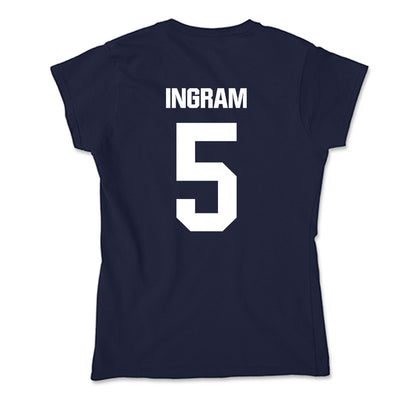 UW Stout - NCAA Baseball : Grant Ingram - Soft Style Women’s T-Shirt-1