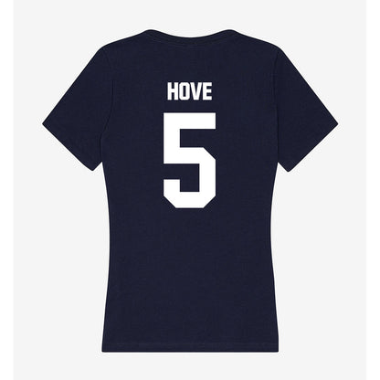 UW Stout - NCAA Baseball : Kyler Hove - Women's V-Neck T-Shirt-1