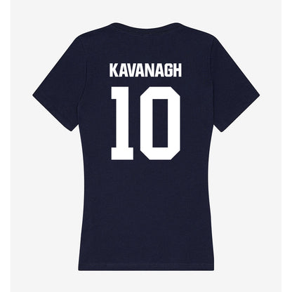 UW Stout - NCAA Baseball : Cage Kavanagh - Women's V-Neck T-Shirt-1