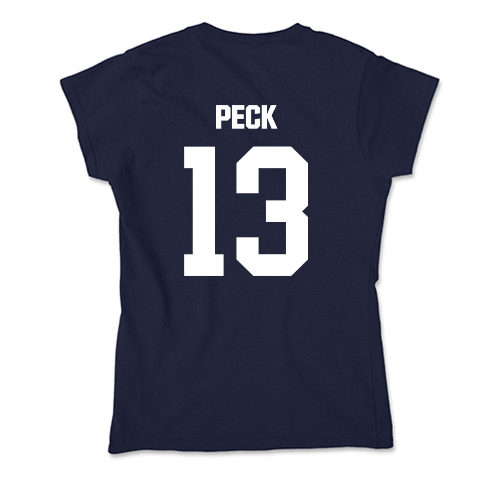 UW Stout - NCAA Baseball : Connor Peck - Soft Style Women’s T-Shirt-1