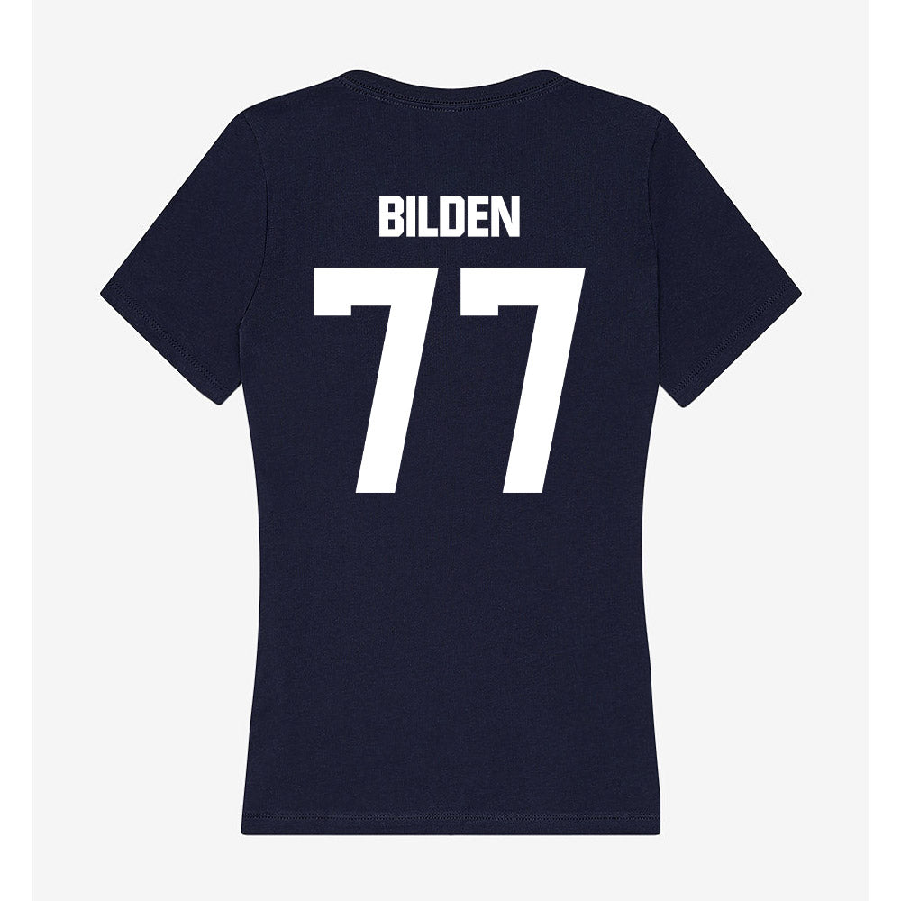 UW Stout - NCAA Football : Jackson Bilden - Women's V-Neck T-Shirt-1