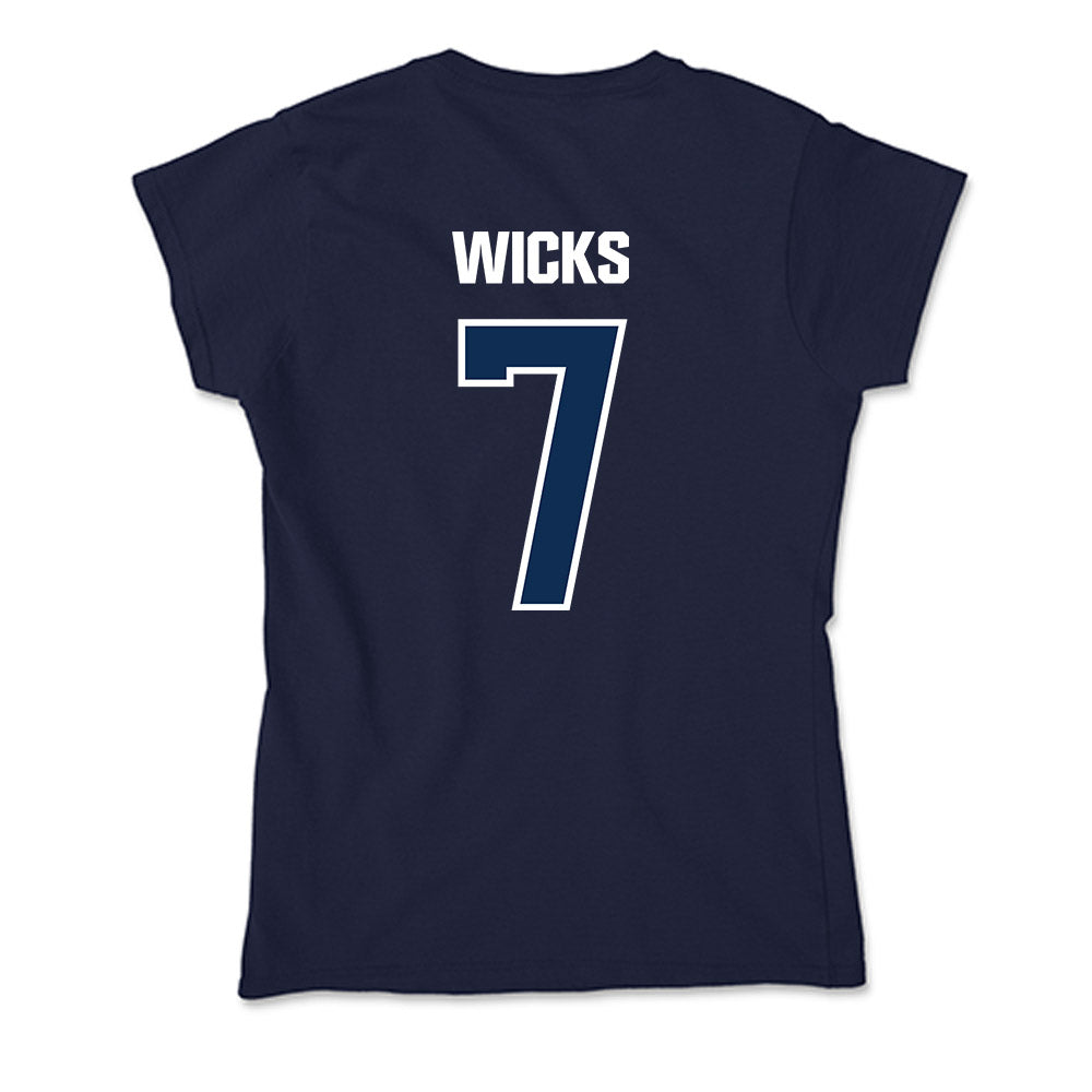 MSU Denver - NCAA Baseball : Noah Wicks - Soft Style Women’s T-Shirt-1