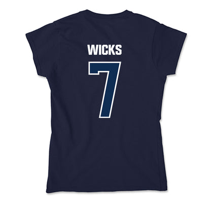 MSU Denver - NCAA Baseball : Noah Wicks - Soft Style Women’s T-Shirt-1