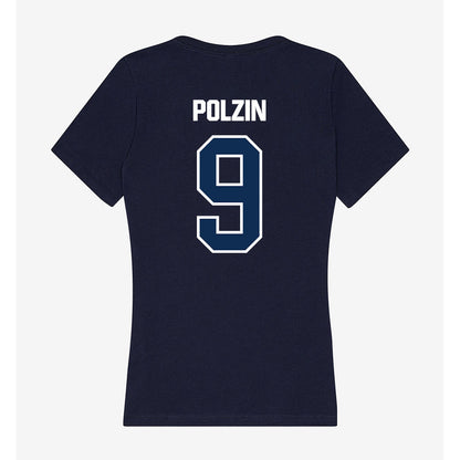 MSU Denver - NCAA Women's Volleyball : Kailyn Polzin - Women's V-Neck T-Shirt-1