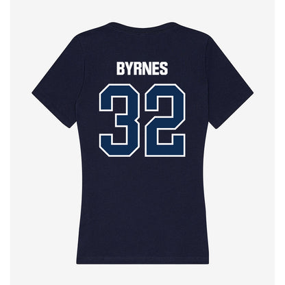 MSU Denver - NCAA Women's Basketball : Amanda Byrnes - Women's V-Neck T-Shirt-1