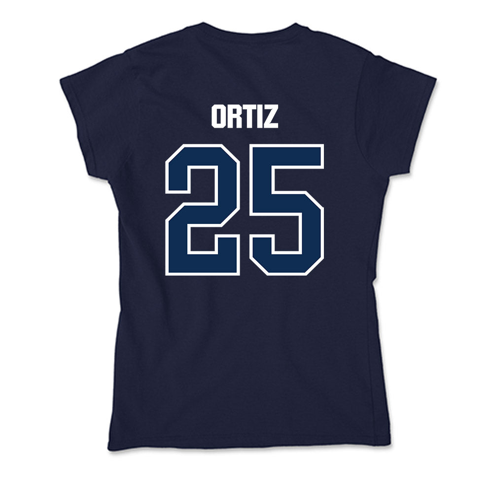 MSU Denver - NCAA Baseball : Erubiel Ortiz - Soft Style Women’s T-Shirt-1
