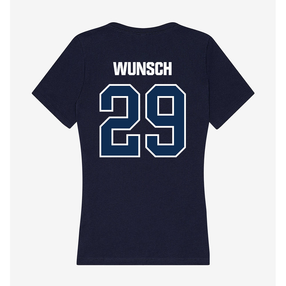 MSU Denver - NCAA Men's Soccer : Gavin Wunsch - Women's V-Neck T-Shirt-1
