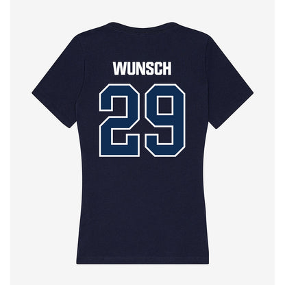 MSU Denver - NCAA Men's Soccer : Gavin Wunsch - Women's V-Neck T-Shirt-1