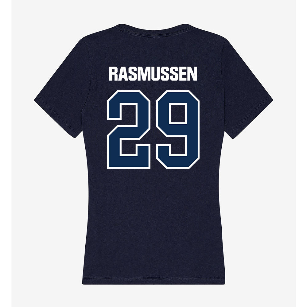 MSU Denver - NCAA Baseball : Brooks Rasmussen - Women's V-Neck T-Shirt-1