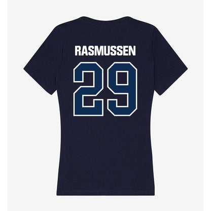 MSU Denver - NCAA Baseball : Brooks Rasmussen - Women's V-Neck T-Shirt-1