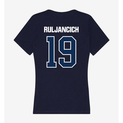 MSU Denver - NCAA Baseball : Luka Ruljancich - Women's V-Neck T-Shirt-1