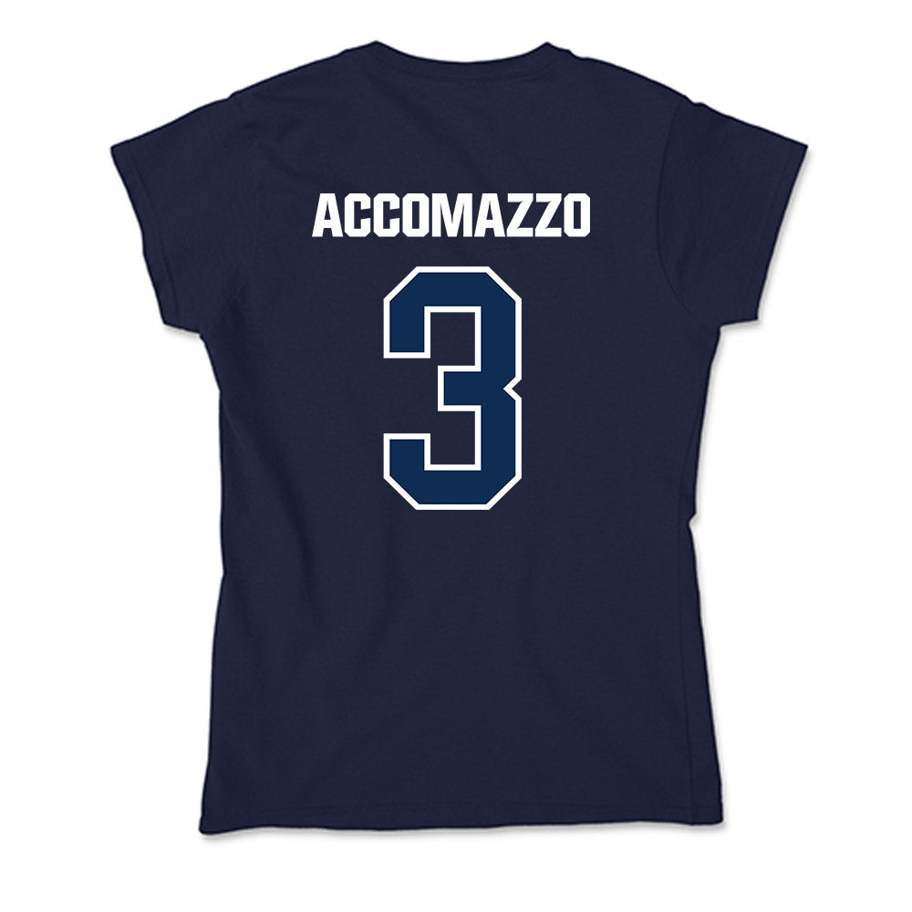 MSU Denver - NCAA Women's Volleyball : Mia Accomazzo - Soft Style Women’s T-Shirt-1