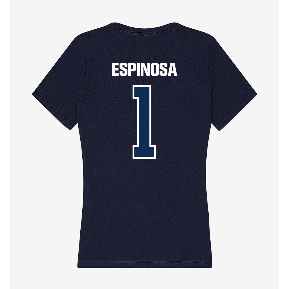 MSU Denver - NCAA Women's Basketball : Mikylah Espinosa - Women's V-Neck T-Shirt-1