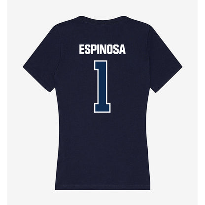 MSU Denver - NCAA Women's Basketball : Mikylah Espinosa - Women's V-Neck T-Shirt-1