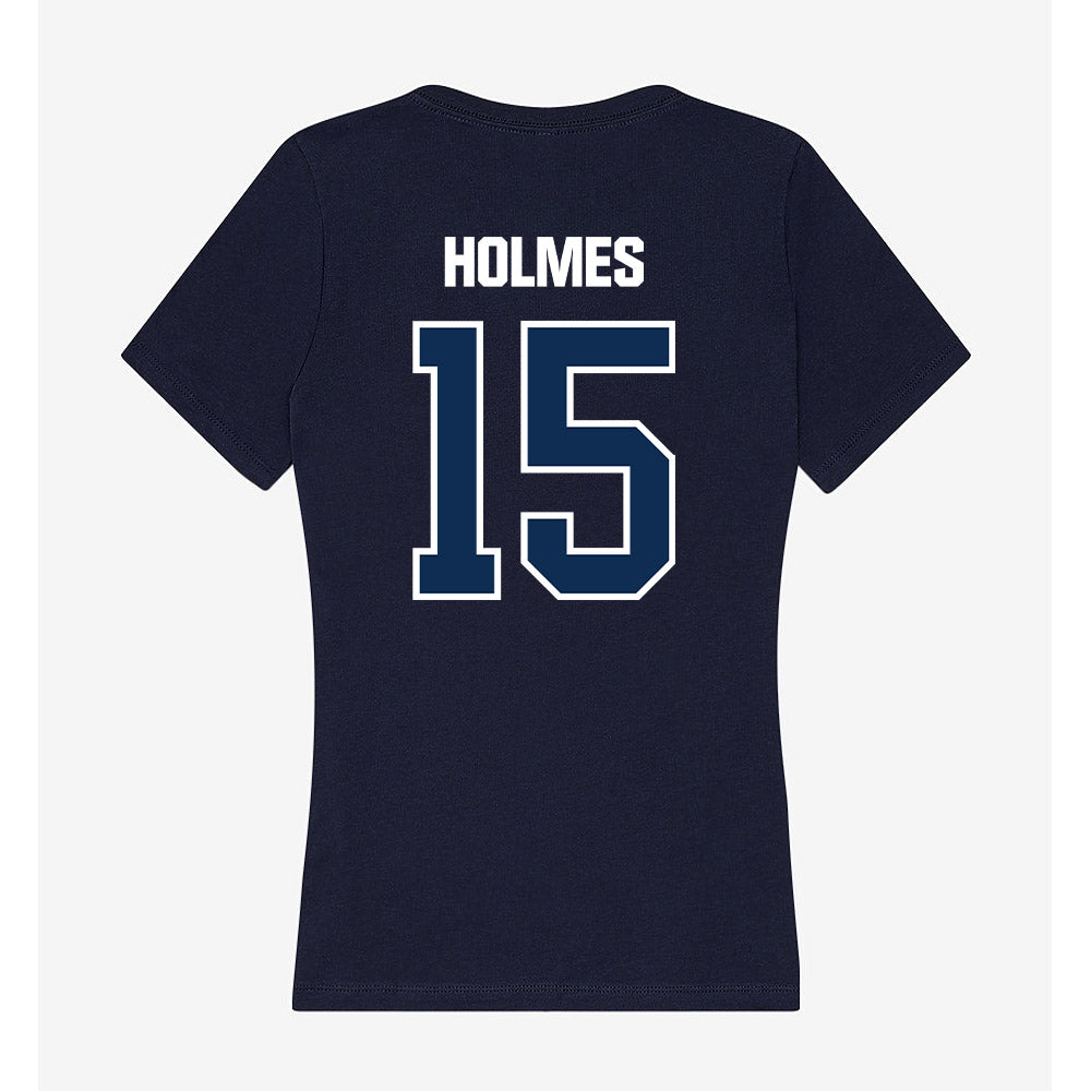 MSU Denver - NCAA Women's Basketball : Aaliyah Holmes - Women's V-Neck T-Shirt-1