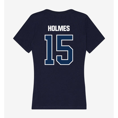 MSU Denver - NCAA Women's Basketball : Aaliyah Holmes - Women's V-Neck T-Shirt-1