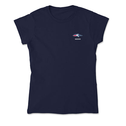 MSU Denver - NCAA Women's Soccer : Monica Yoder - Soft Style Women’s T-Shirt-0