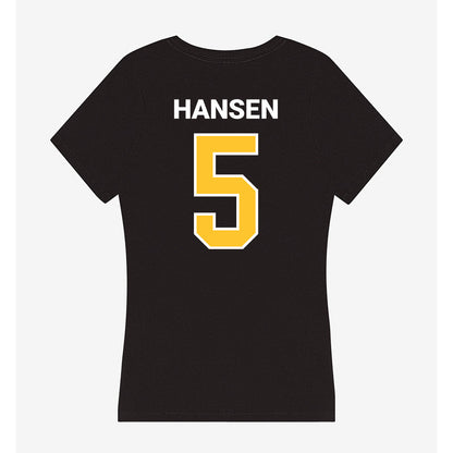 Saint Leo - NCAA Women's Soccer : Sara Hansen - Women's V-Neck T-Shirt-1