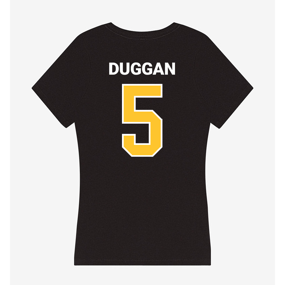 Saint Leo - NCAA Women's Basketball : Amy Duggan - Women's V-Neck T-Shirt-1