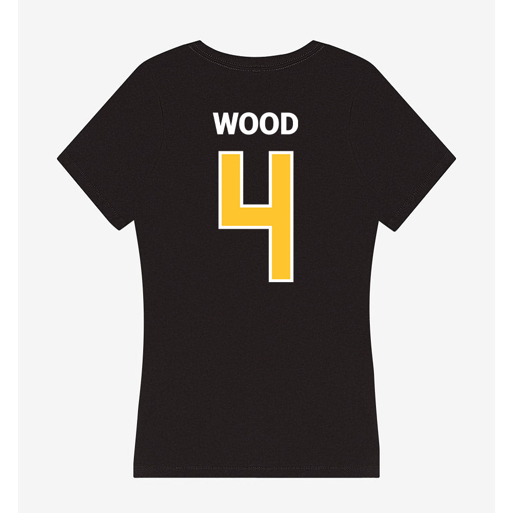 Saint Leo - NCAA Women's Lacrosse : Sophia Wood - Women's V-Neck T-Shirt-1