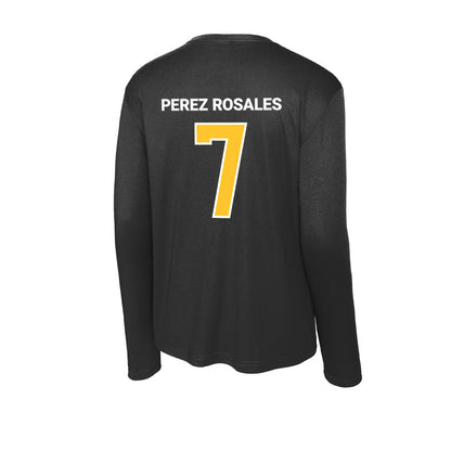 Saint Leo - NCAA Men's Soccer : Jorge Perez Rosales - Activewear Long Sleeve T-Shirt-1