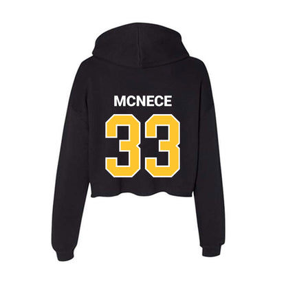 Saint Leo - NCAA Women's Basketball : Macie McNece - Women's Crop Fleece Hoodie-1