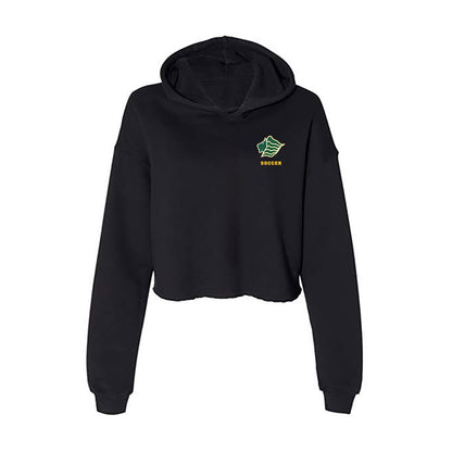 Saint Leo - NCAA Men's Soccer : Jorge Perez Rosales - Women's Crop Fleece Hooded Sweatshirt-0
